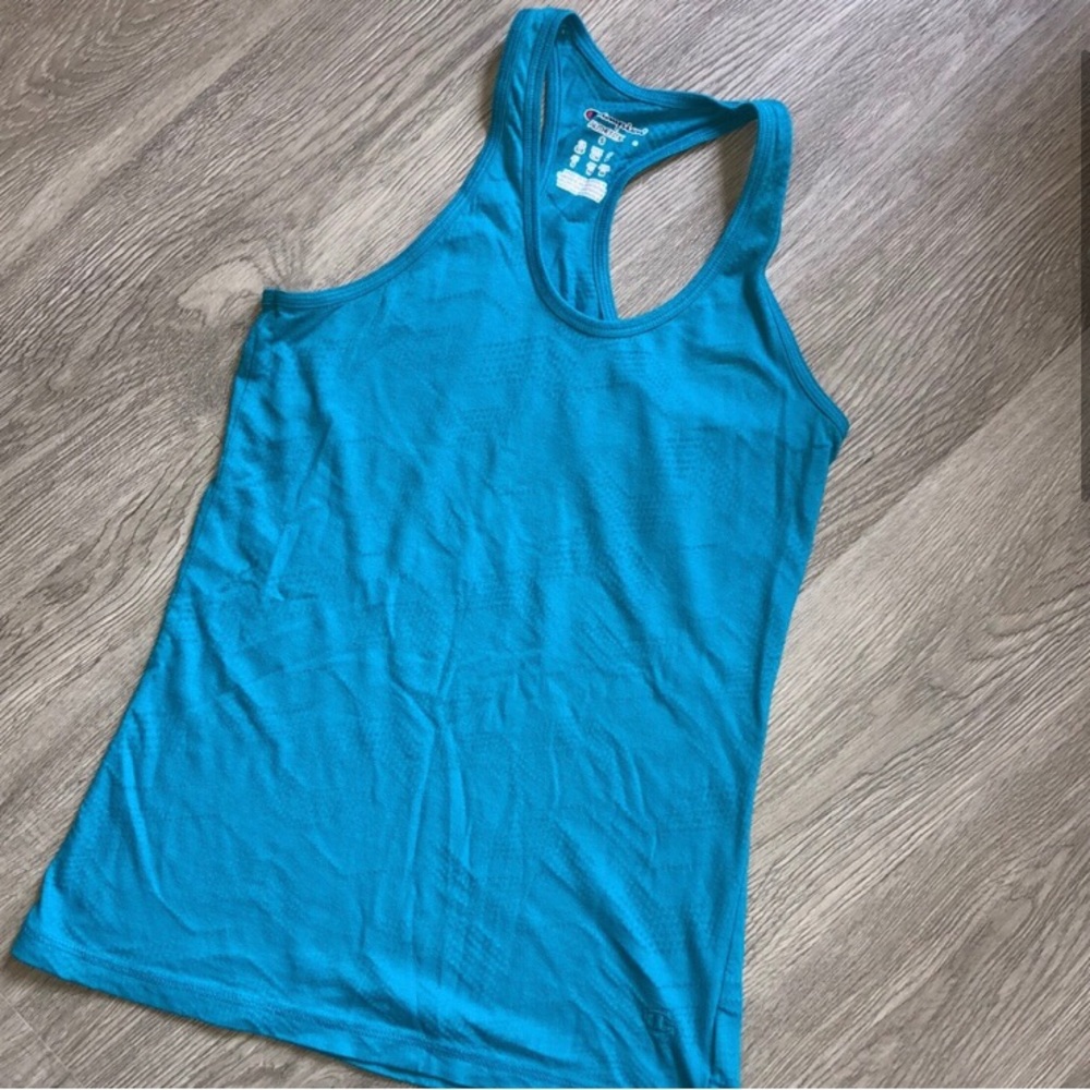 Champion blue workout tank